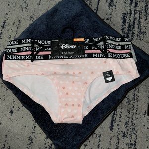 Disney Minnie Mouse 3 pack hipster size XXL